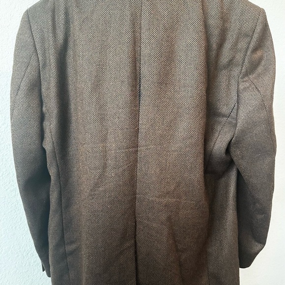 Burberry London Sz 46R Brown Sport Coat with Notch Lapels and 100% Wool - Picture 3 of 11